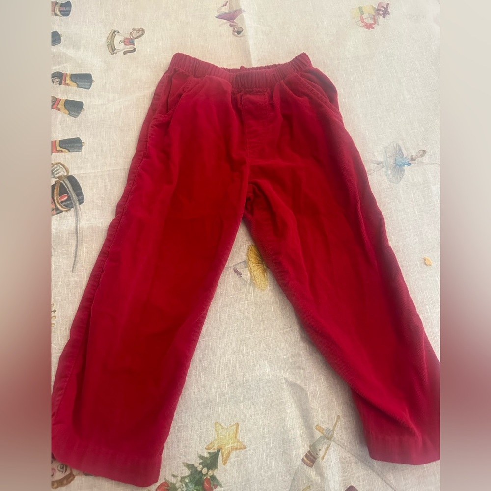Bailey Brothers red corduroy pants